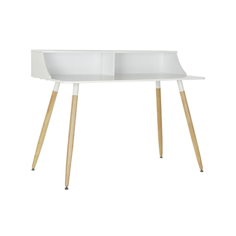 Desk DKD Home Decor Natural MDF White...