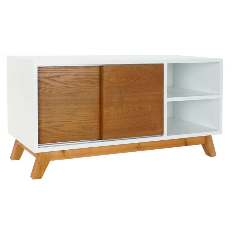 Mueble de TV DKD Home Decor Blanco...