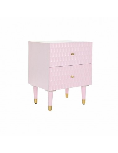 Nightstand DKD Home Decor Metal Mango...