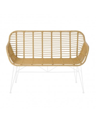 Panca DKD Home Decor Metallo rattan...