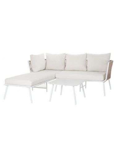 Canapé de jardin DKD Home Decor Beige...