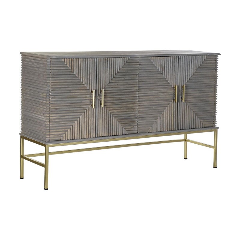 Sideboard DKD Home Decor Grey Golden...