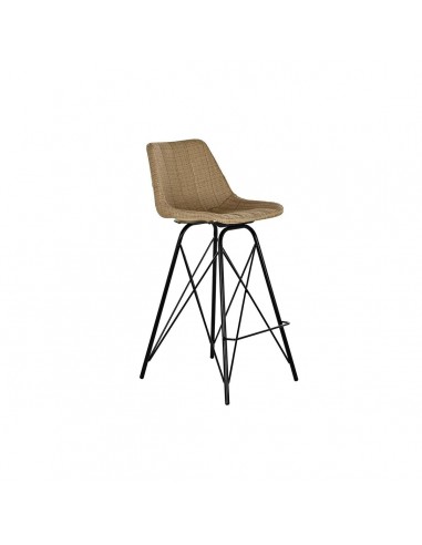 Stool DKD Home Decor Natural Black...