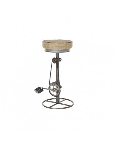 Stool DKD Home Decor Silver Metal...