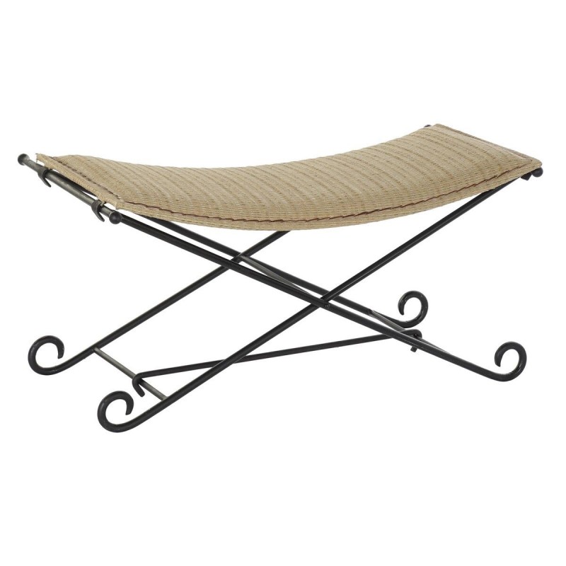 Bench DKD Home Decor   Black Metal...