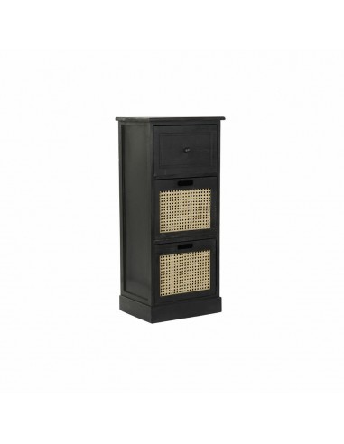 Cajonera DKD Home Decor Natural Negro...