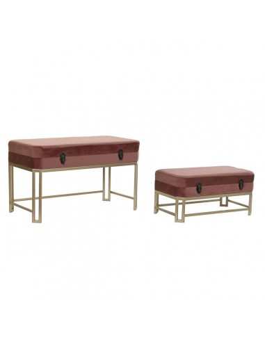 Banquette DKD Home Decor   Rose Doré...