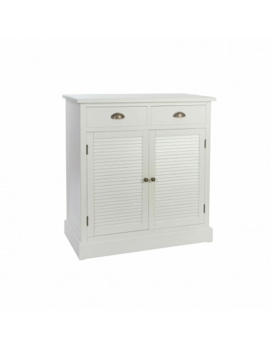 Cajonera DKD Home Decor Madera Blanco...