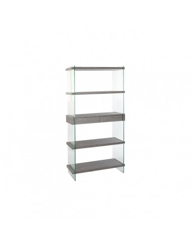 Étagère DKD Home Decor Verre Gris...