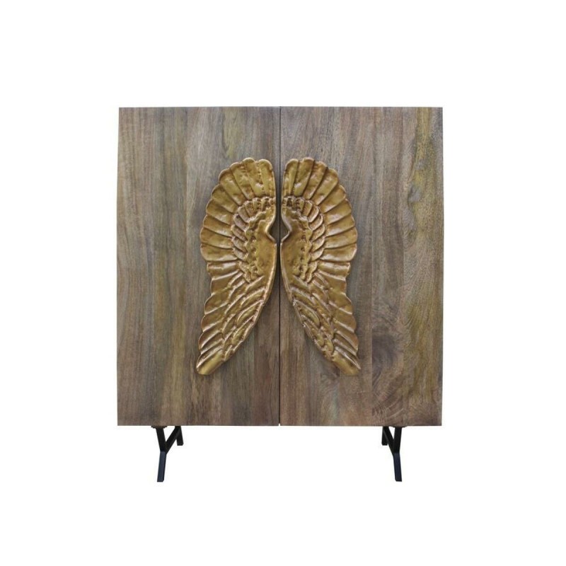 Dientafel DKD Home Decor Gouden Bruin...