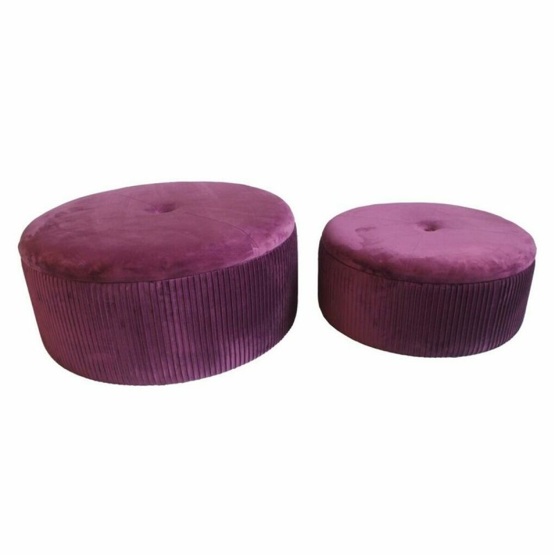 Footrest DKD Home Decor Polyester MDF...