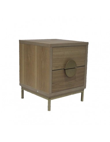 Comodino DKD Home Decor Metallo MDF...