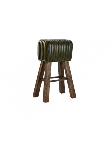 Hocker DKD Home Decor Holz Braun Haut...