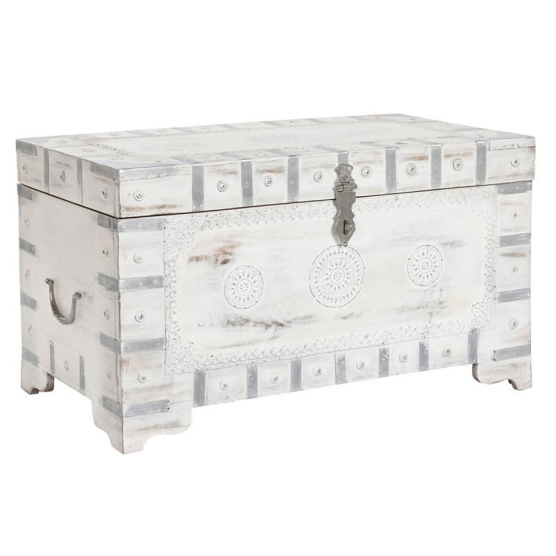 Baule DKD Home Decor Bianco Marrone...