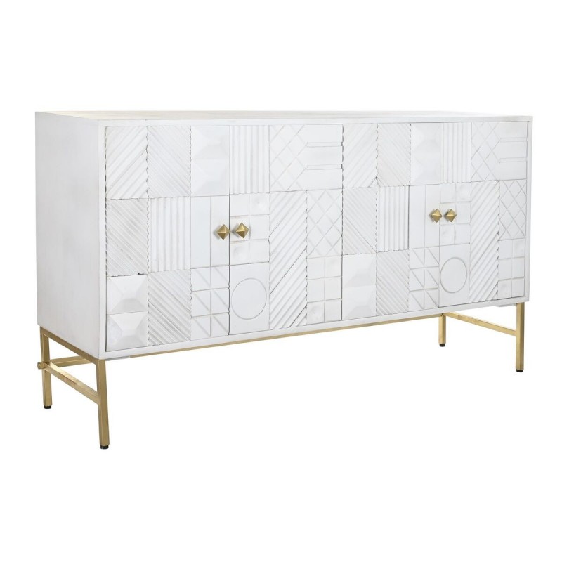 Buffet DKD Home Decor Losanges Blanc...