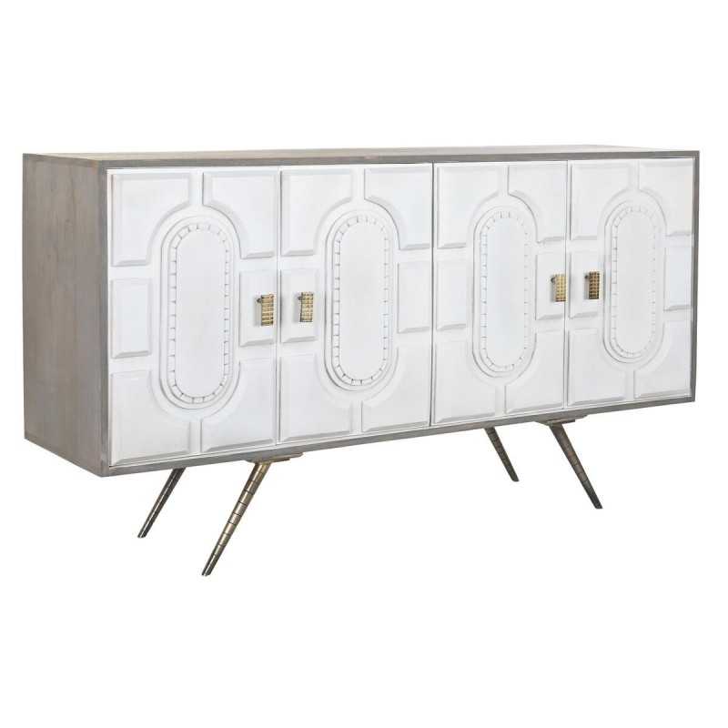 Credenza DKD Home Decor Grigio Dorato...