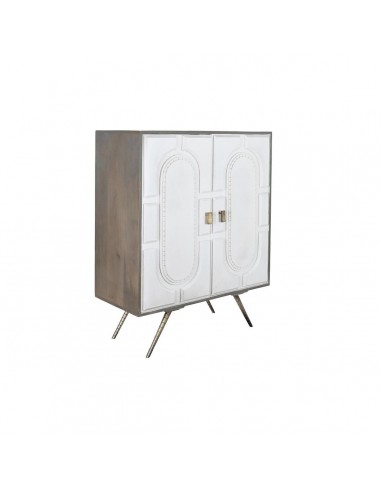 Sideboard DKD Home Decor Grey Golden...