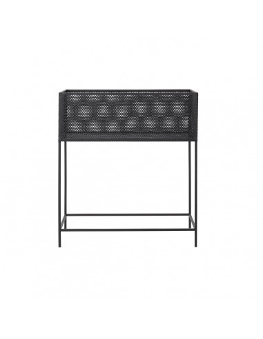 Blumentopf DKD Home Decor Schwarz...