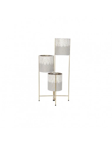 Blumentopf DKD Home Decor Grau Golden...