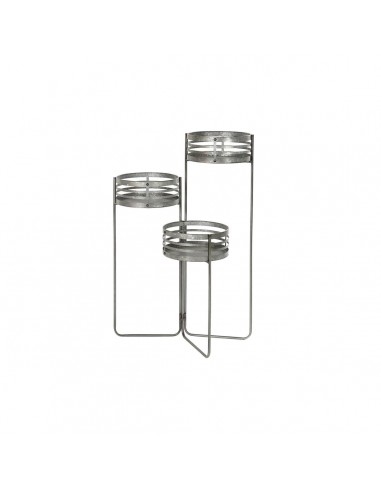 Cache-pot DKD Home Decor 3-en-1 Gris...