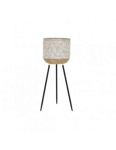 Cache-pot DKD Home Decor Métal Blanc...