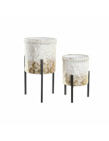 Set of Planters DKD Home Decor Metal...