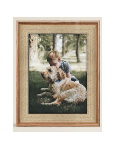 Cadre photo DKD Home Decor Naturel...