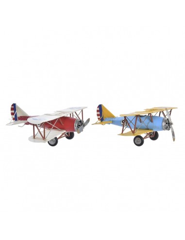 Deko-Figur DKD Home Decor Flugzeug...