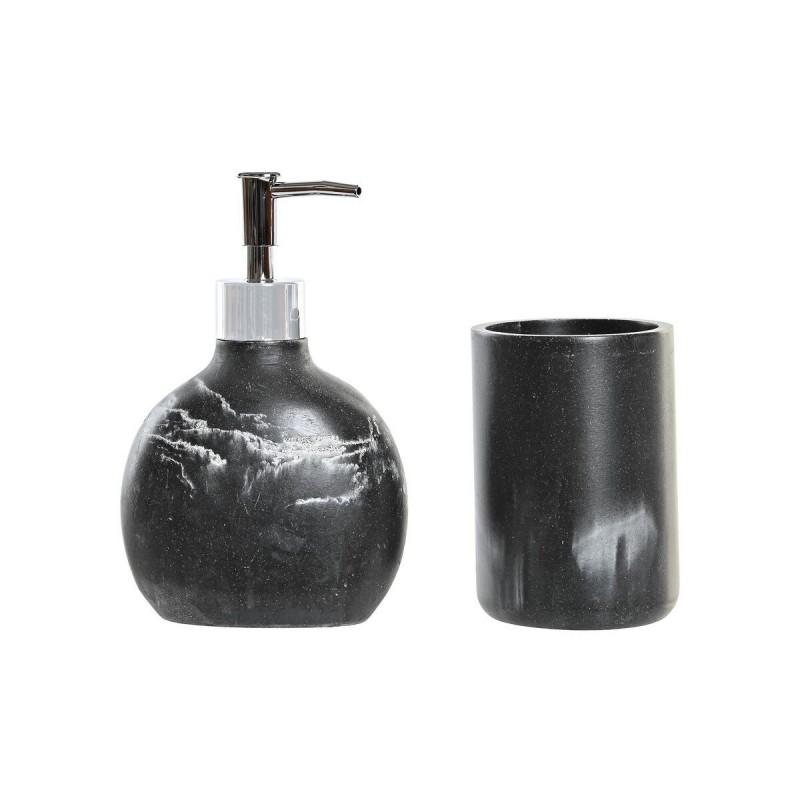 Bath Set DKD Home Decor Black...