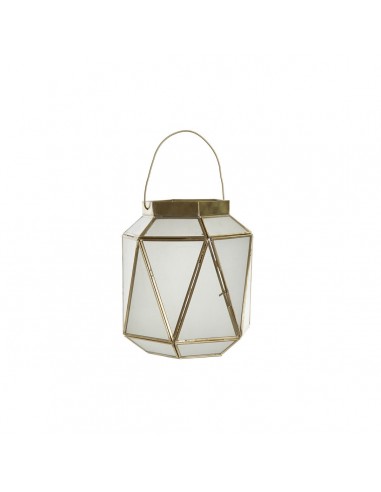 Farol DKD Home Decor Cristal Dorado...