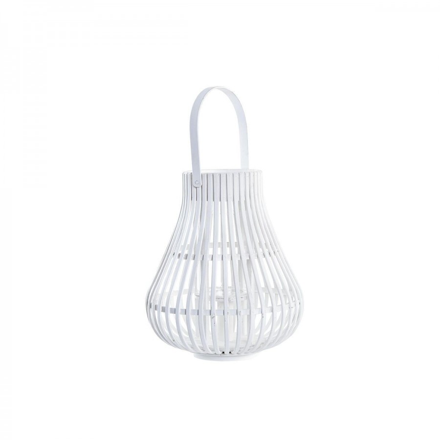 Farol DKD Home Decor Cristal Blanco...