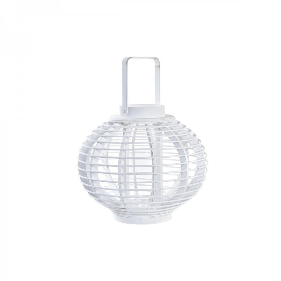 Farol DKD Home Decor Cristal Blanco...