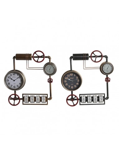 Horloge Murale DKD Home Decor Verre...