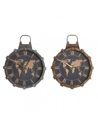 Horloge Murale DKD Home Decor Verre...