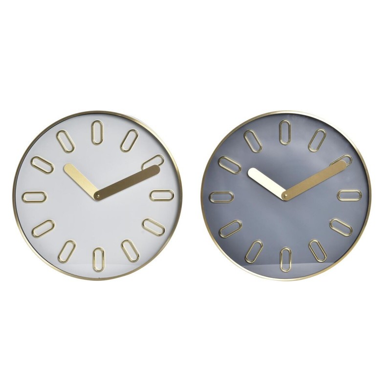 Horloge Murale DKD Home Decor Verre...