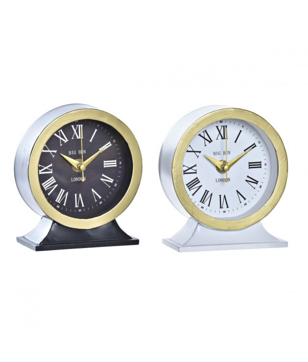 Horloge de table DKD Home Decor Verre...