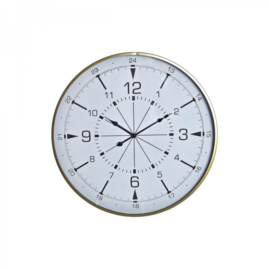 Horloge Murale DKD Home Decor Verre...