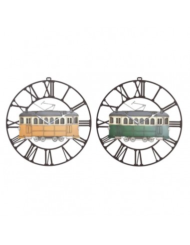 Wall Clock DKD Home Decor Metal Green...