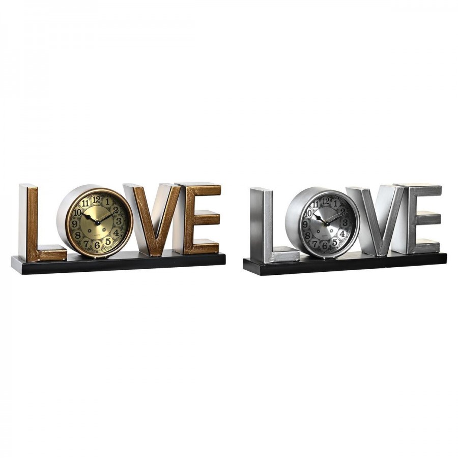 Reloj de Mesa DKD Home Decor Love...