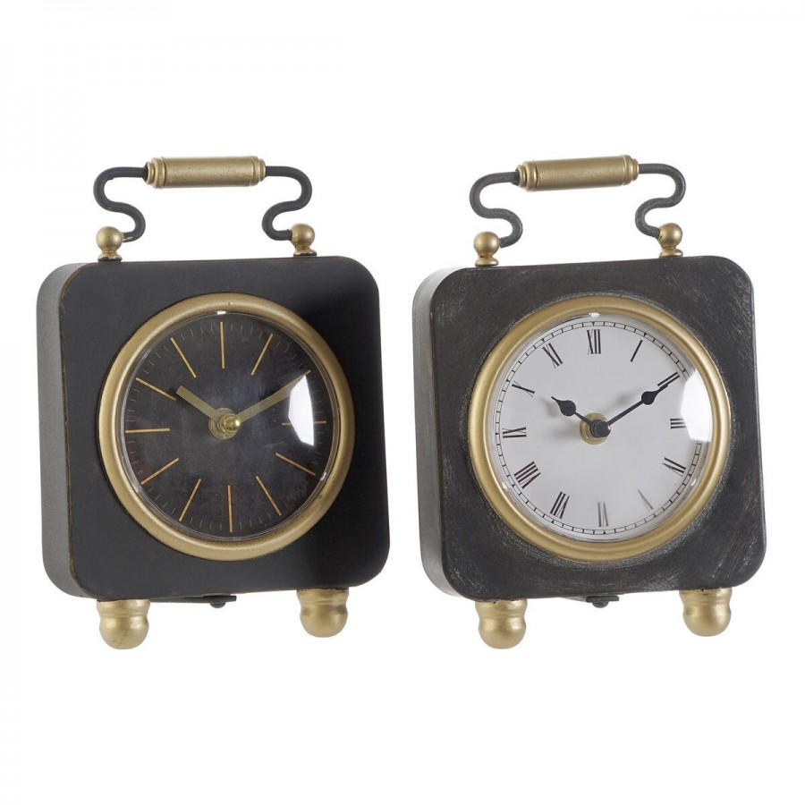 Reloj de Mesa DKD Home Decor Plateado...