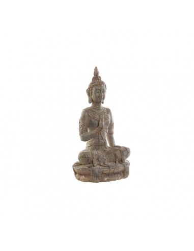 Deko-Figur DKD Home Decor Grau Buddha...