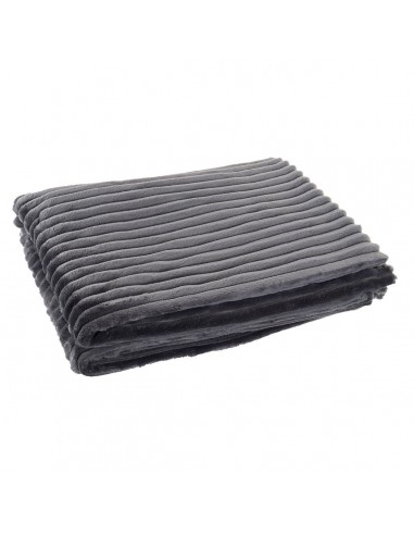 Blanket DKD Home Decor Grey (150 x...