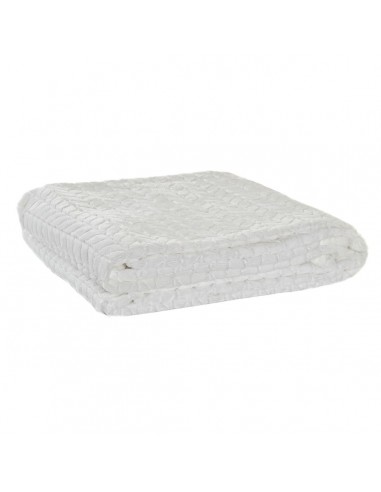 Coperta DKD Home Decor Frecce Avorio...