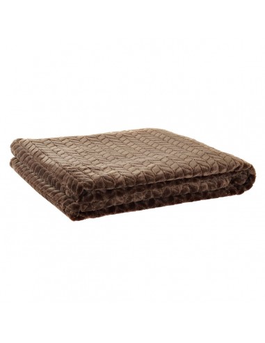 Coperta DKD Home Decor Frecce Marrone...