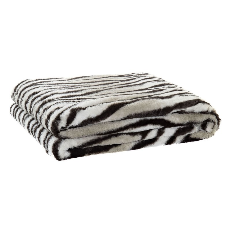 Blanket DKD Home Decor Wild Black...