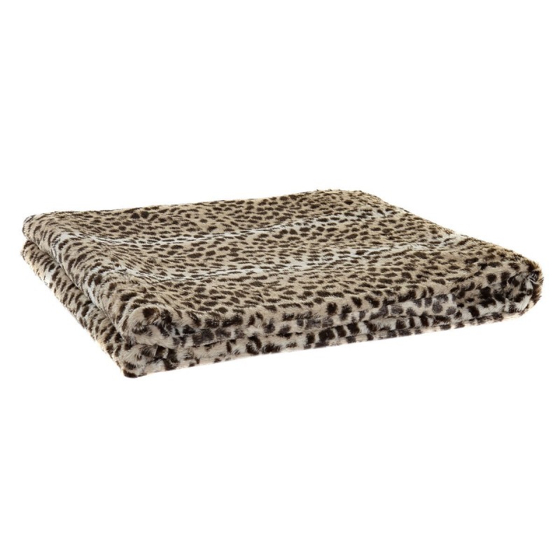 Blanket DKD Home Decor Wild Black...