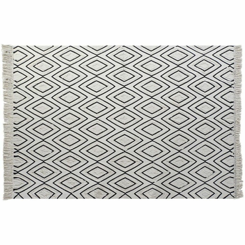 Alfombra DKD Home Decor Negro Blanco...