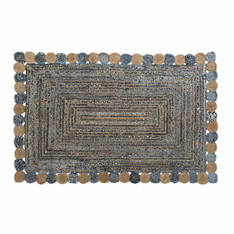 Alfombra DKD Home Decor Azul...