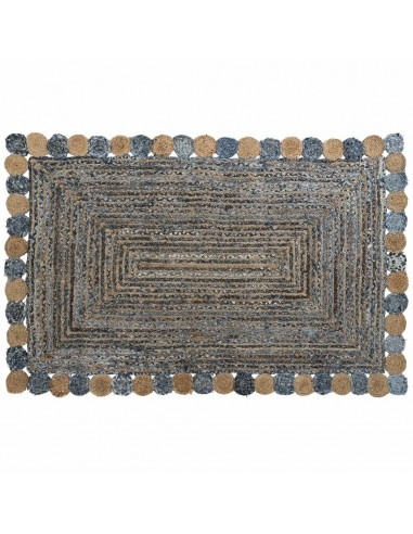 Alfombra DKD Home Decor Azul...