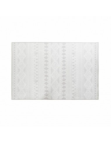 Carpet DKD Home Decor Grey White Ikat...